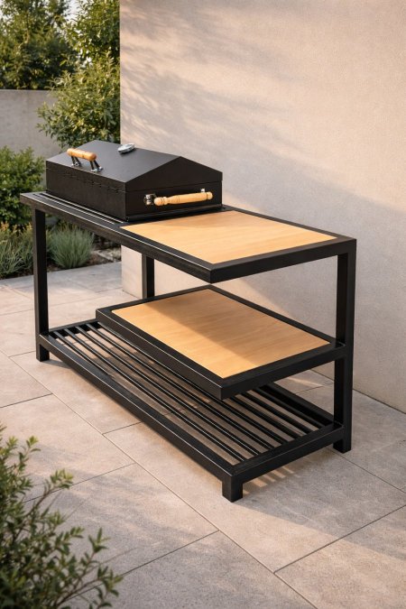 شواية “ستاند تحضير مع شولية”